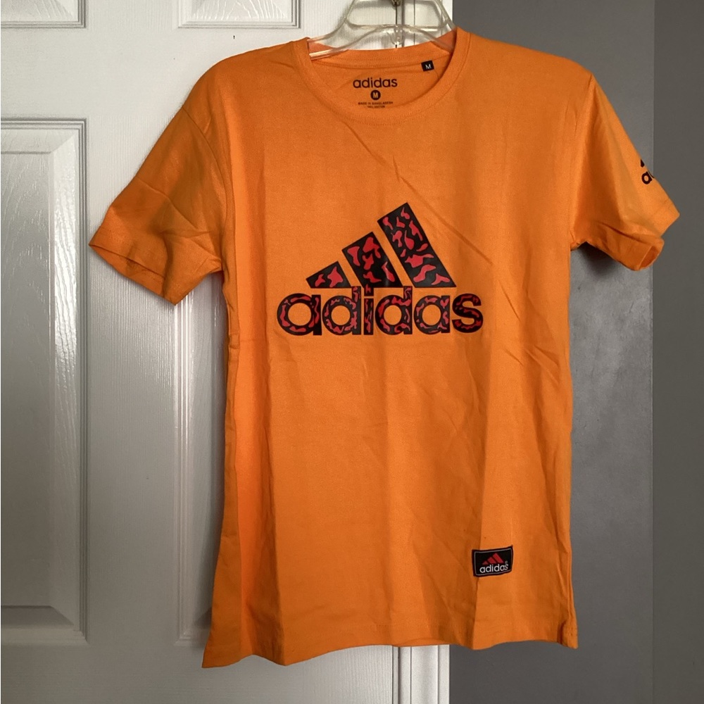 Orange Adidas T-Shirt